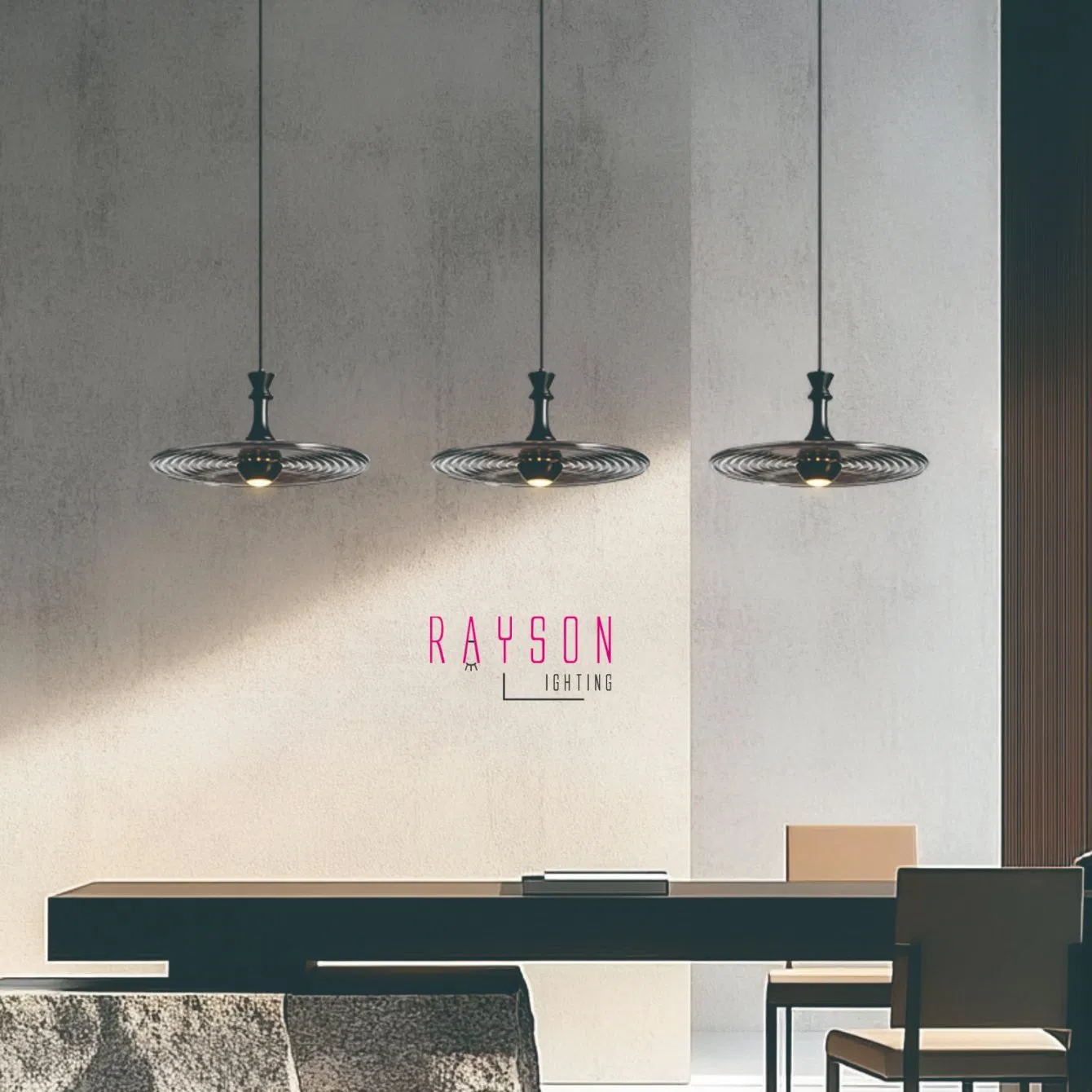 Three-Head Fashion Decorative Lighting Modern Nordic Lamp Indoor Creative CCT LED Pendant Light (1145-3)