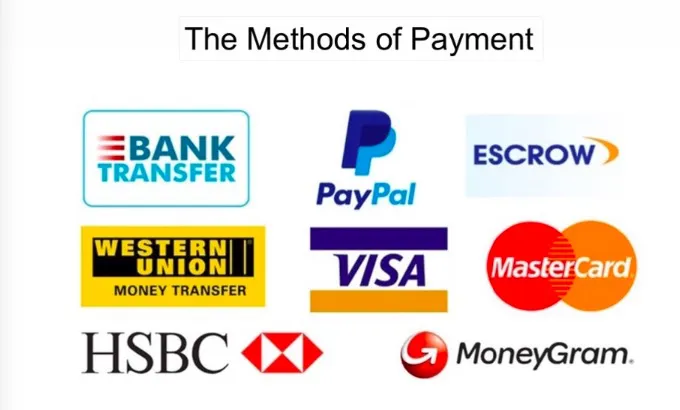 Payment methods info