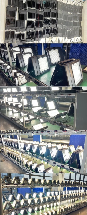 High Quality IP66 Waterproof SMD LED Road Flood Light 100W-300W Aluminum High Bright with 5-Year Warranty