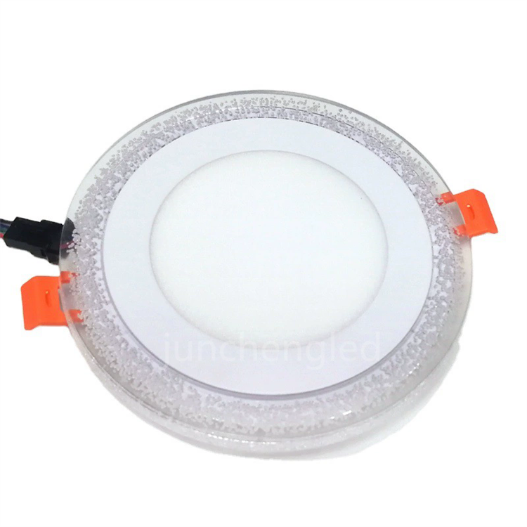 Ultra-slim Round Led Panel Light Double Color 3+3w 6+3w 12+4w 18+6w Led Light