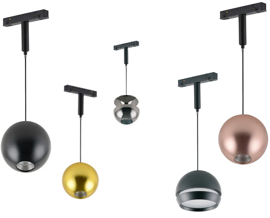 Hot Sale Modern Show Room Lights Design LED Spotlight Magnetic Track Lighting
