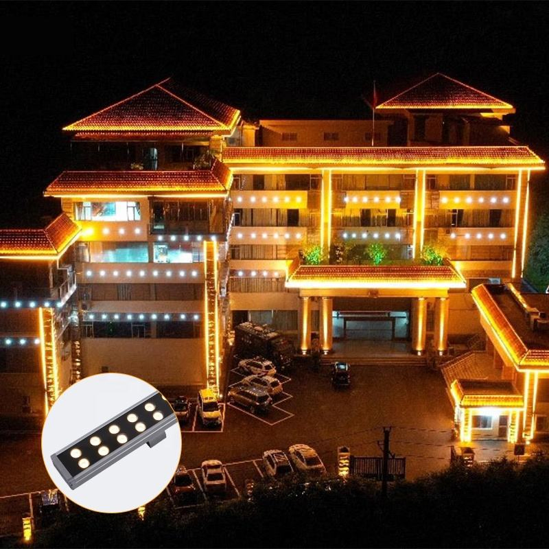 Outdoor Project Light Exterior Facade Light IP65 DMX512 Flexible Wall Washer
