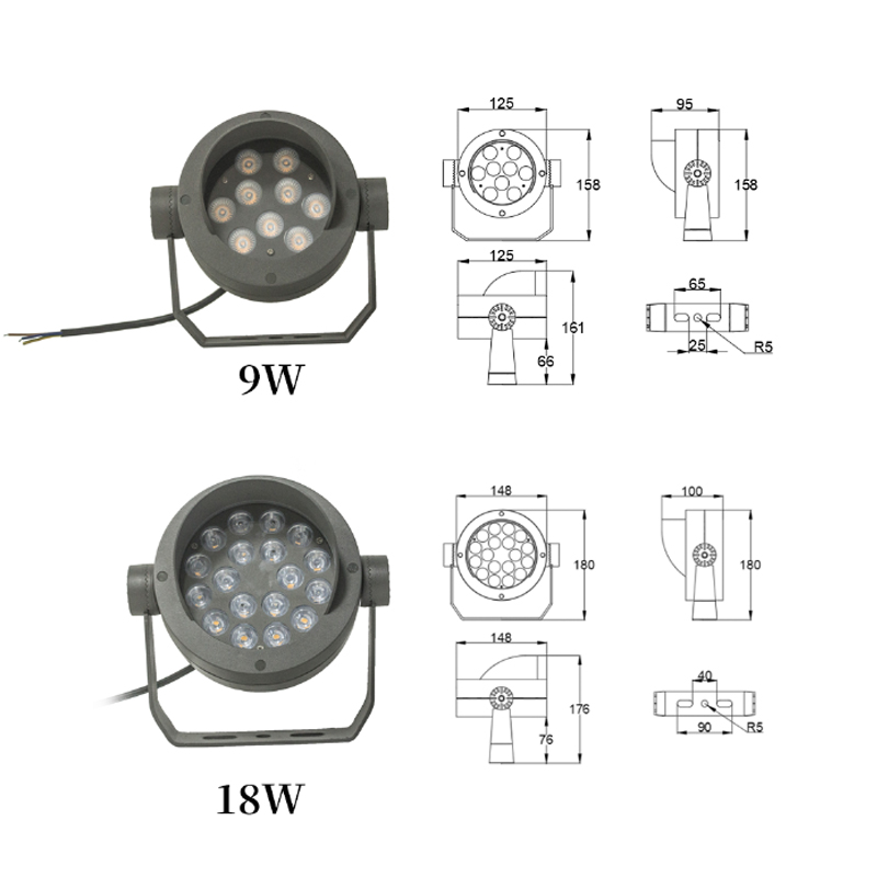 LED Light 9/18W
