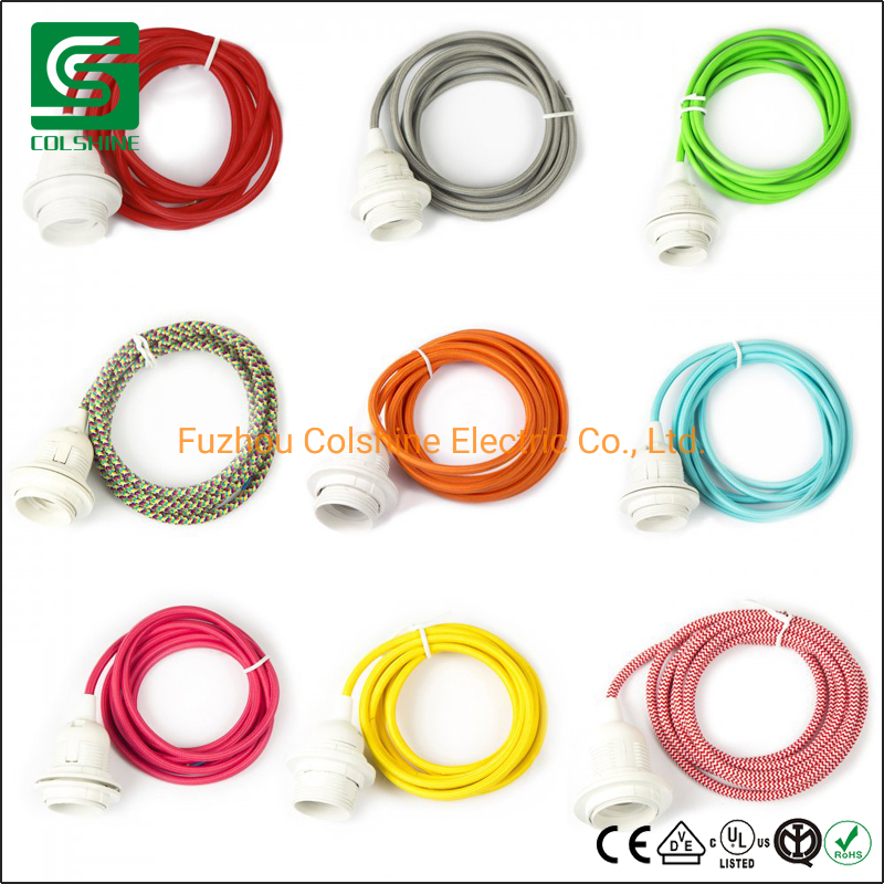 Morden Room Decorative Colorful Plastic Pendant Light