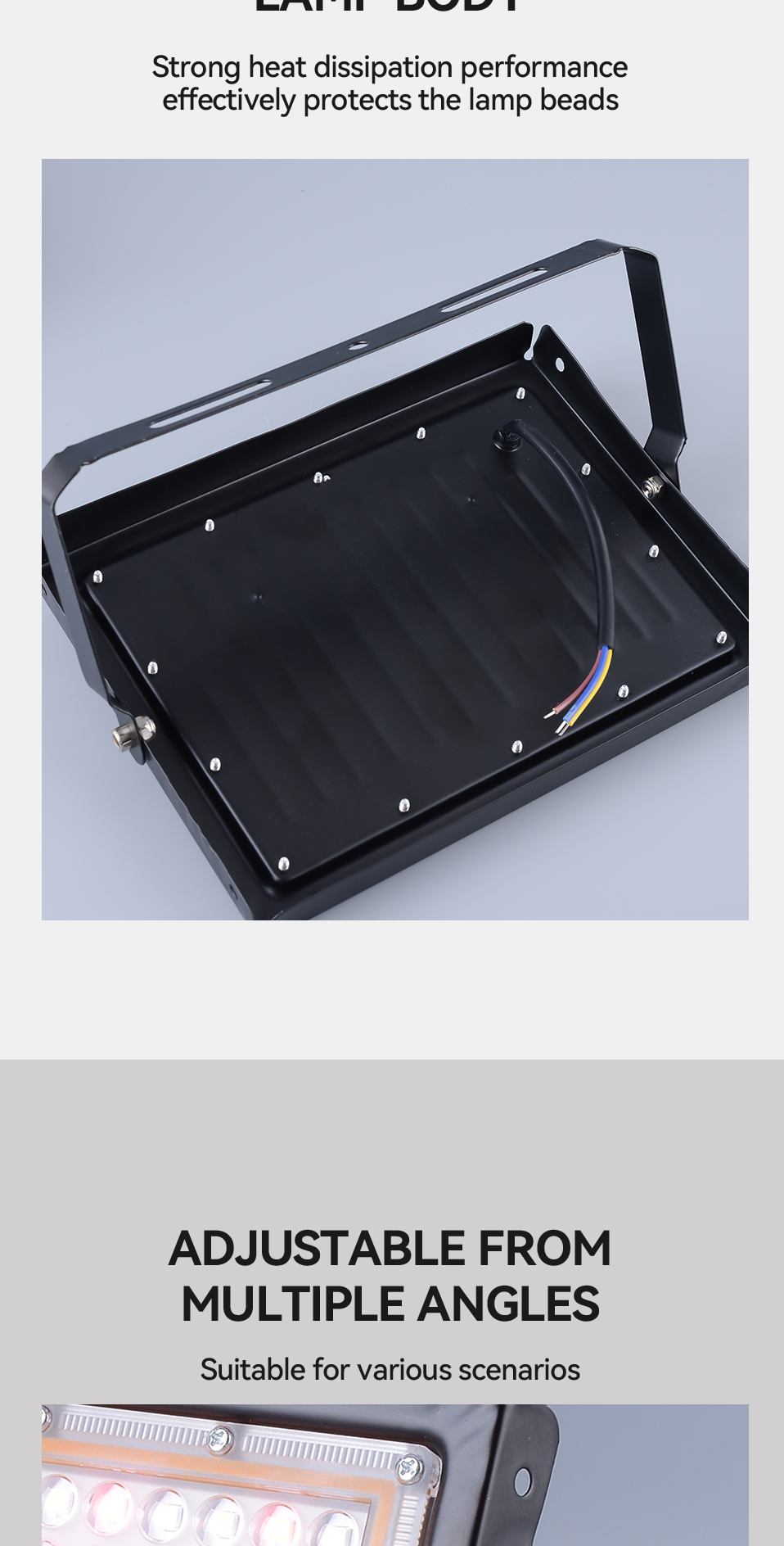 Modern Led RGB Flood Light Waterproof