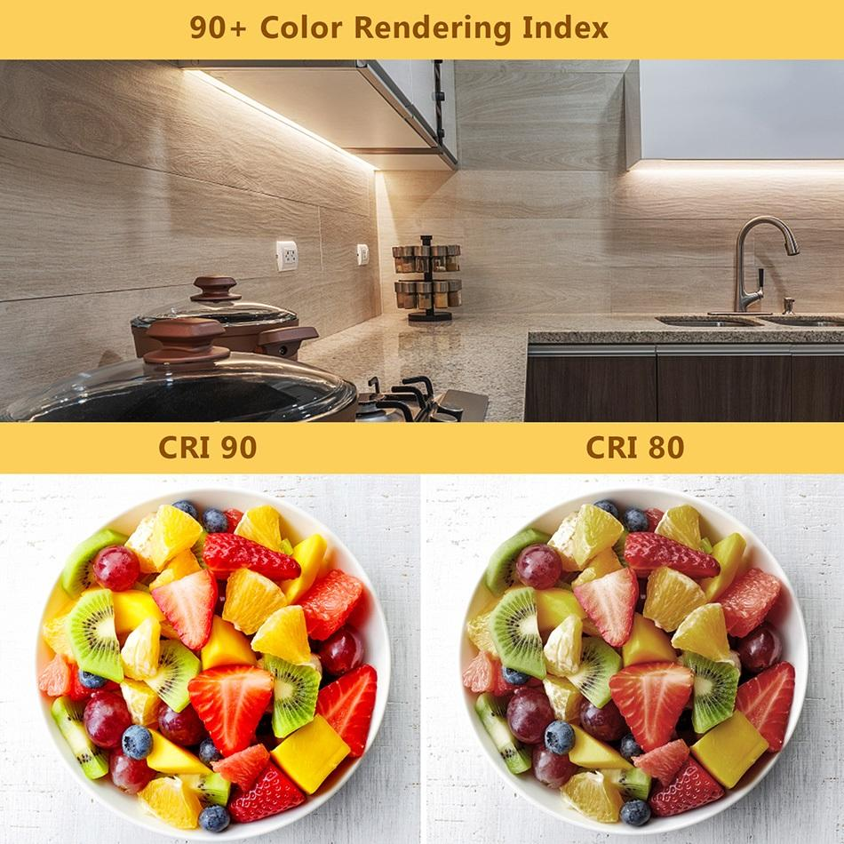 Factory Direct Sale5V12V 3mm Width 10mm Cuttable Customised Color Temperature Cob Led Strip Light Cob Led Strip Cob Light Strip