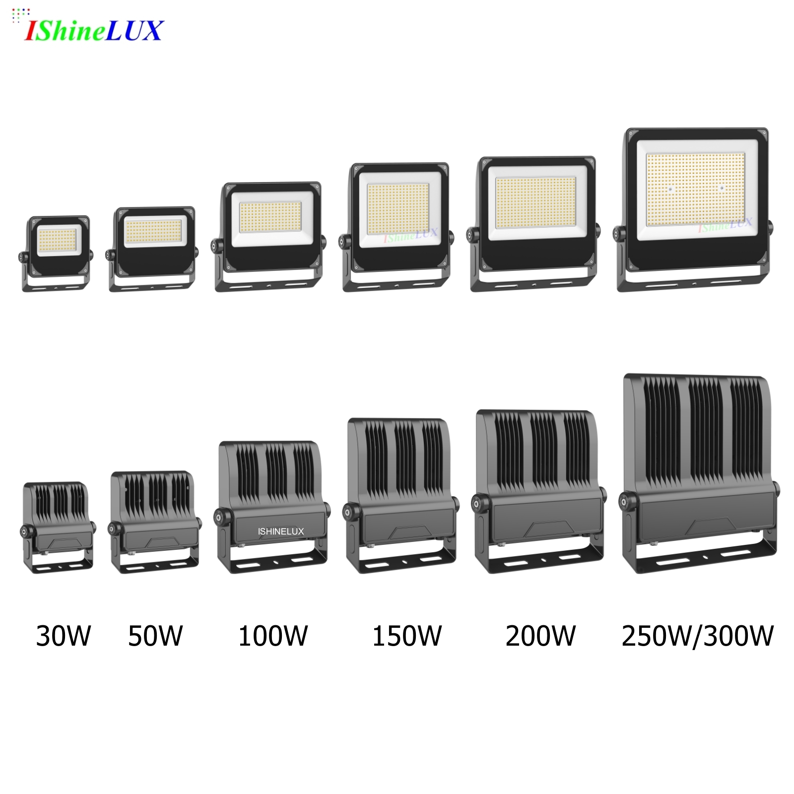 5 Years Warranty Outdoor LED Flood Light IP66 Waterproof - 30W 50W 100W 150W 200W 300W Proyector LED Lamp
