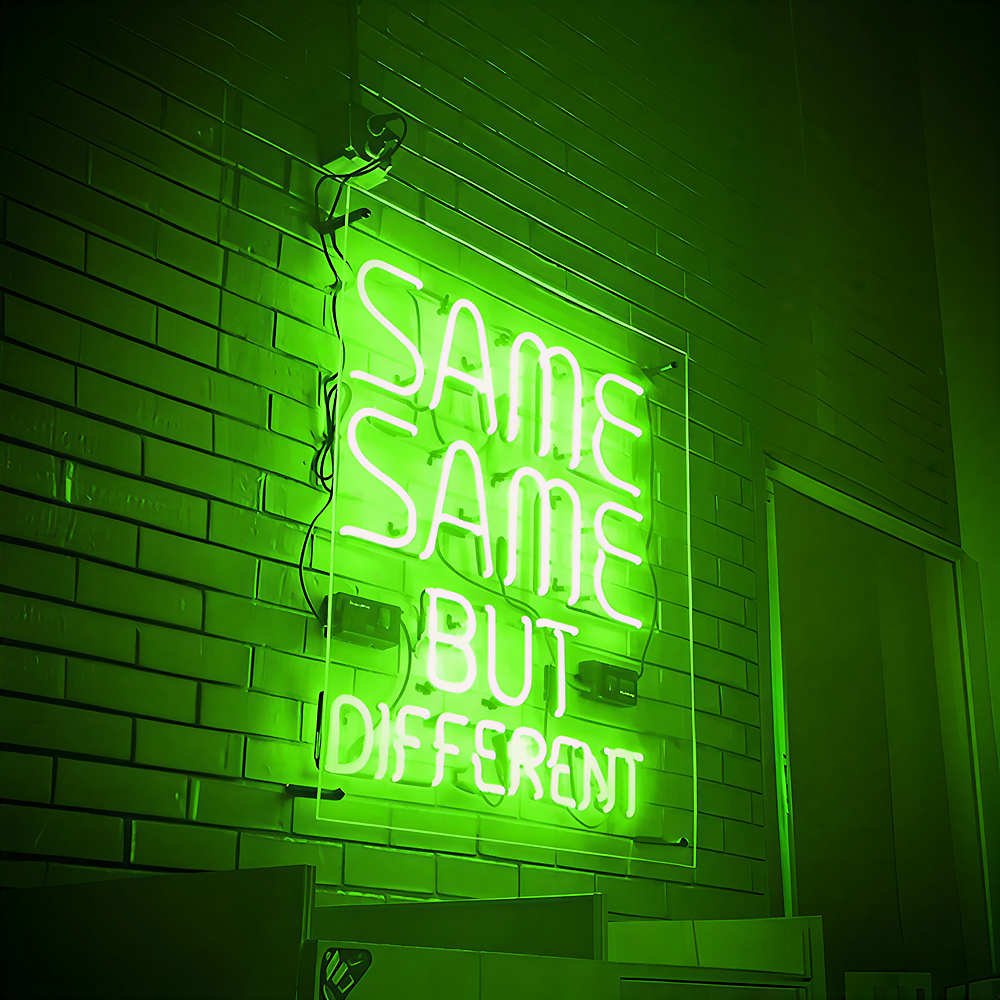 Green RGB Neon LED Strip Lights, Dimmable Flexible Rope Lights Cabinet Lights For Indoor Outdoor Party DIY Crafts