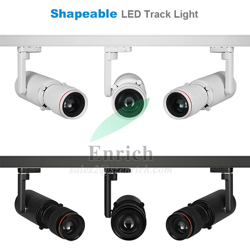 Shapeable & Zoomable 32W COB LED Track Lighting Display