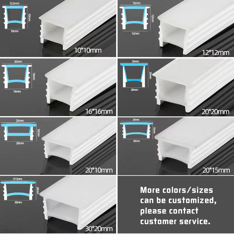Flexible Neon Silicone Tube Showcase