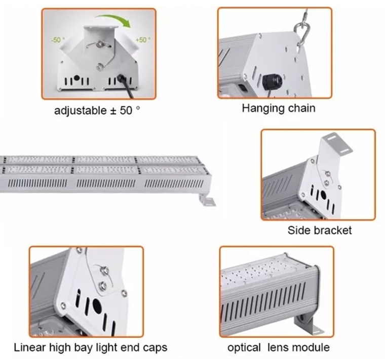 High Power 150W High Bay Light Custom Wholesale 160lm/w LED with 5 Years Warranty for Industrial Household Use