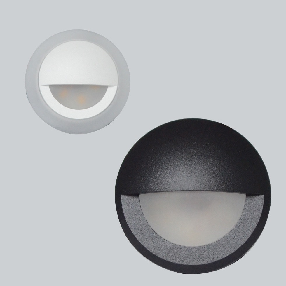 New Design Mini Small Outdoor Recessed Stair Lighting Foot Led Step Light Wall Recessed Stair Lighting