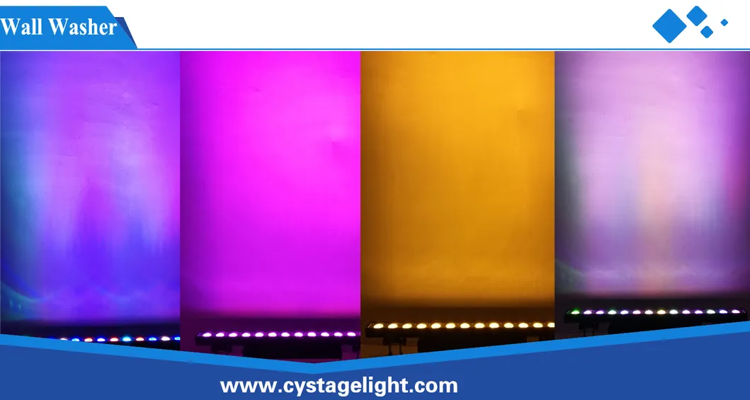 64PCS RGB LED Bar Light Indoor Wall Washer
