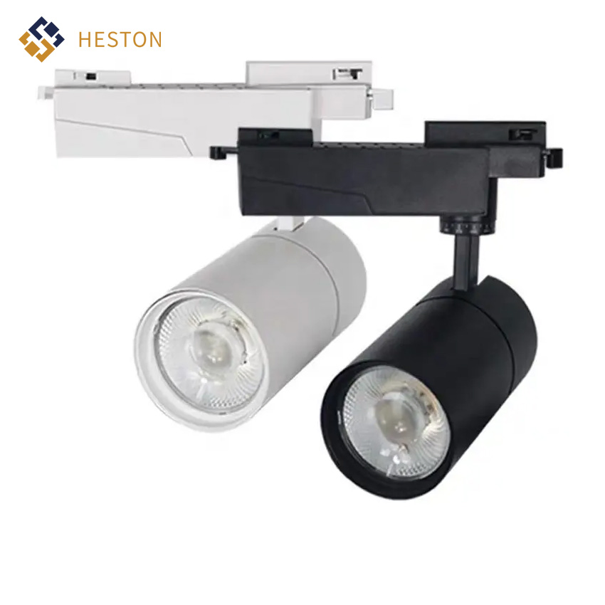 25W Track Spot Light Aluminum Shell High Lumen COB LED Track Lighting