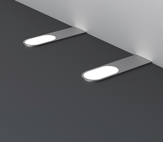 Modern Side Luminous LED Linear Light for Kitchen Cabinets Wardrobe and Closet Under-Cabinet Lighting