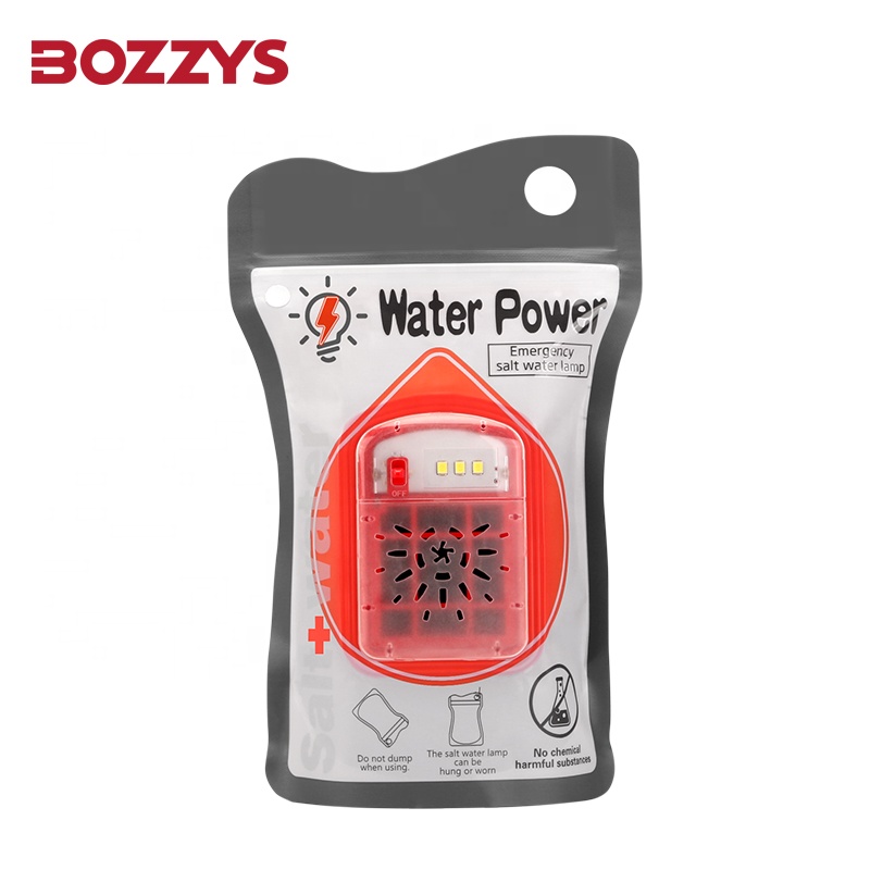 Outdoor Fishing Camping Salt Water Lamp Powered Light LED Emergency Salt Water Lamp For Power Outages Or Emergencies