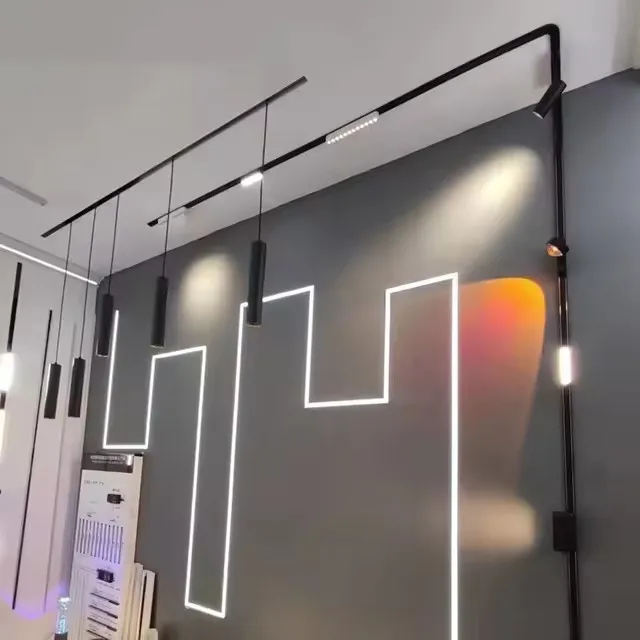 Sleek Adjustable Modern Ceiling Track Lighting for Stylish Interiors