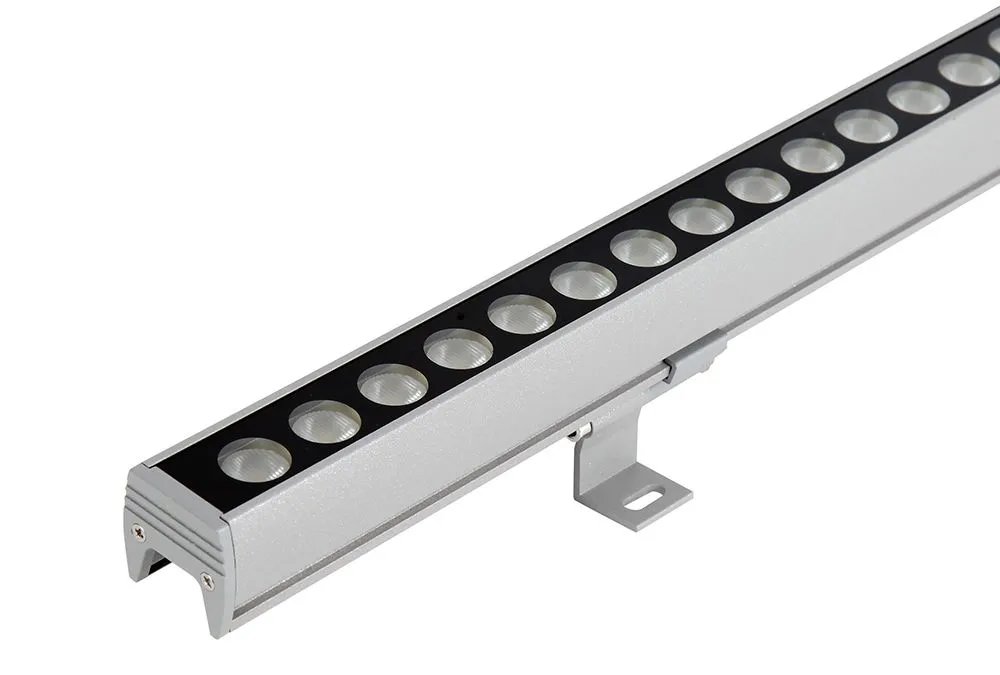 1000m or 600mm High Power IP65 DC24V AC230V Outdoor Lighting DMX RGBW Flood Wash LED Wall Washer Light
