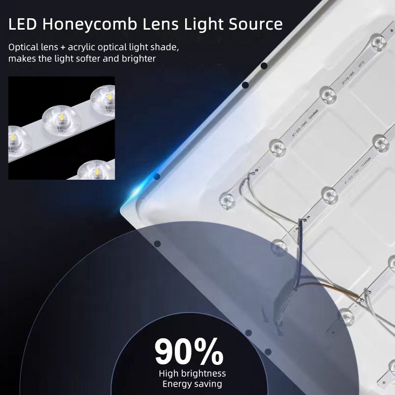 Good Quality Indoor 2x2 2x4 ft 600x600 60x60 48w Led Ceiling Backlit Panel Light for Home Office Supermarket Hospital Fixture