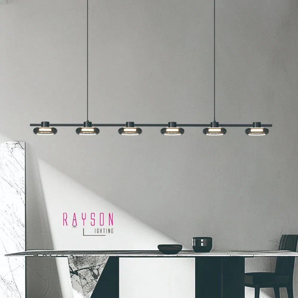 Modern Elegant CCT LED Glass Pendant Light Fixture for Home