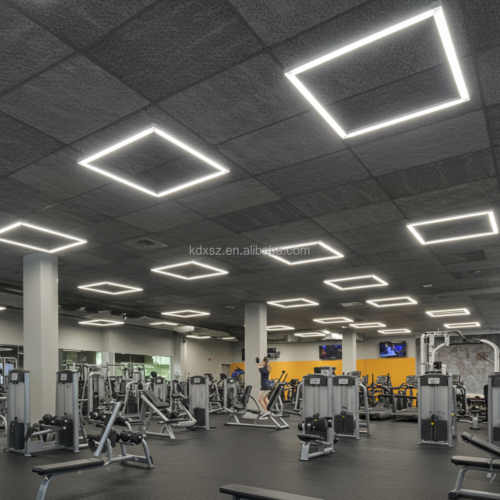Square LED Light, 3000K/4000K/6500K Adjustable Color Temperature, Modern Decorative LED Panel for Living Room