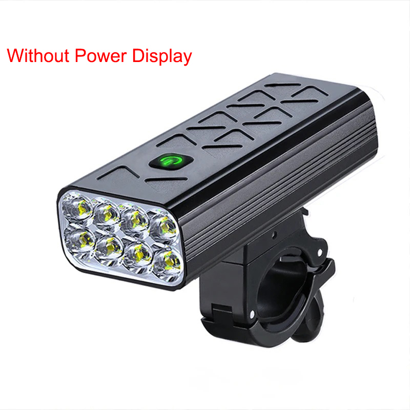 5000 Lumens Aluminum Alloy Front Bike Light LED Emergency Light Source Waterproof with IP65 Rating Road Mountain Night Riding