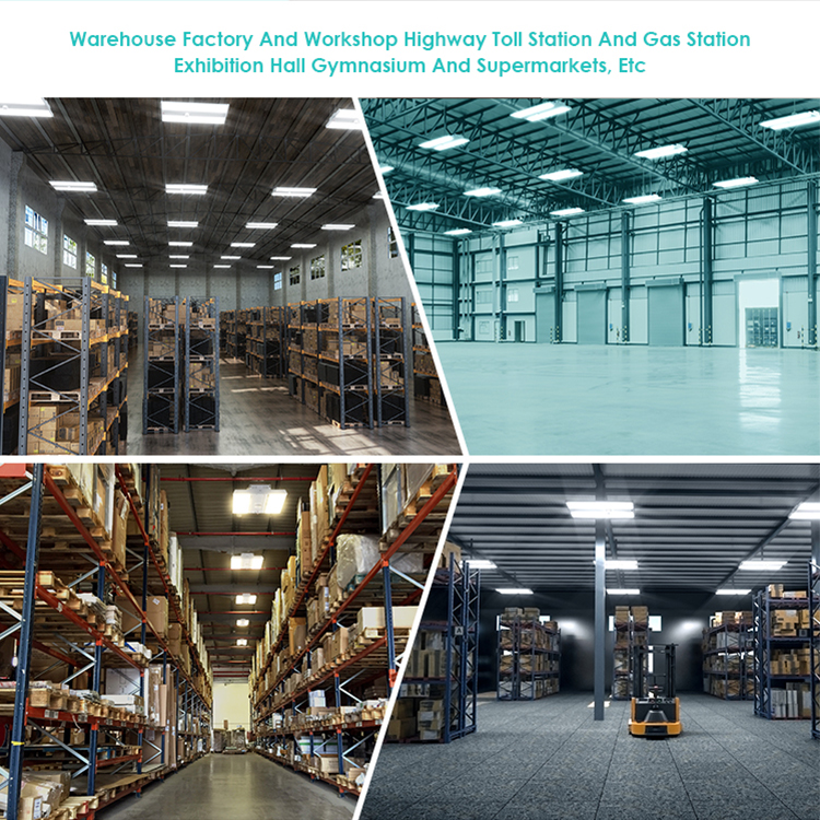 Industrial LED Linear High Bay Light Warehouse Factory Lighting Commercial Projects Energy Saving High Bay