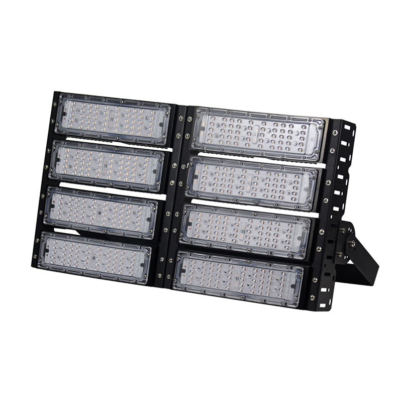 Outdoor Modular LED Flood Lamp 100W 250W 400WDie-cast Aluminum LED Tunnel Light for Highway Construction Workshop Yard Lighting