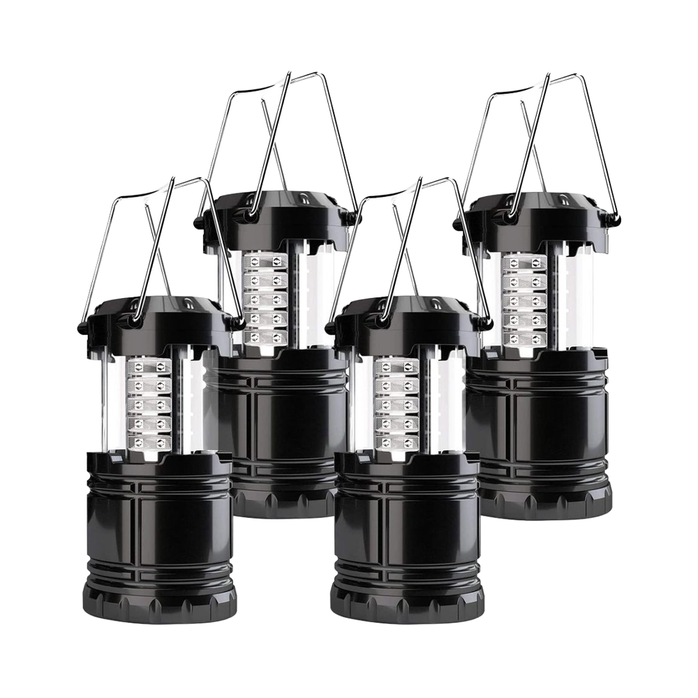 1 Pack IPX4 Waterproof LED Camping Lanterns Brightness Adjustable Survival Lights For Home Emergency Hiking Power Outages