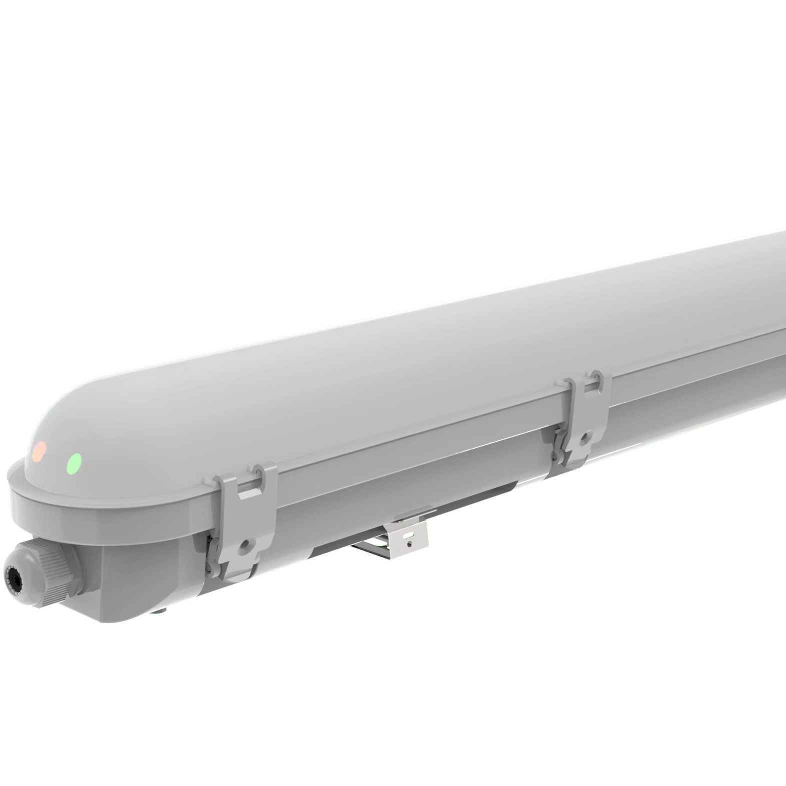 CE Waterproof Emergency Batten Light Ip65 with Sensor Vapor Tight Light Fittings LED Tri Proof Light Warehouse Electrical Room