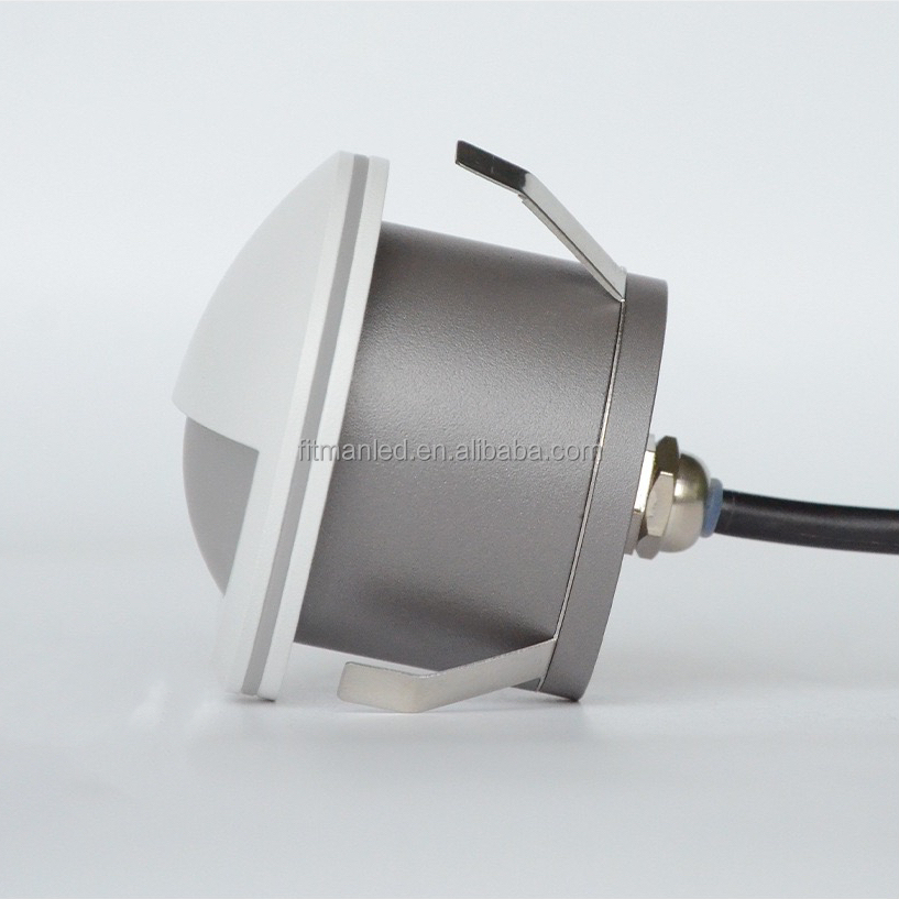 New Design Mini Small Outdoor Recessed Stair Lighting Foot Led Step Light Wall Recessed Stair Lighting