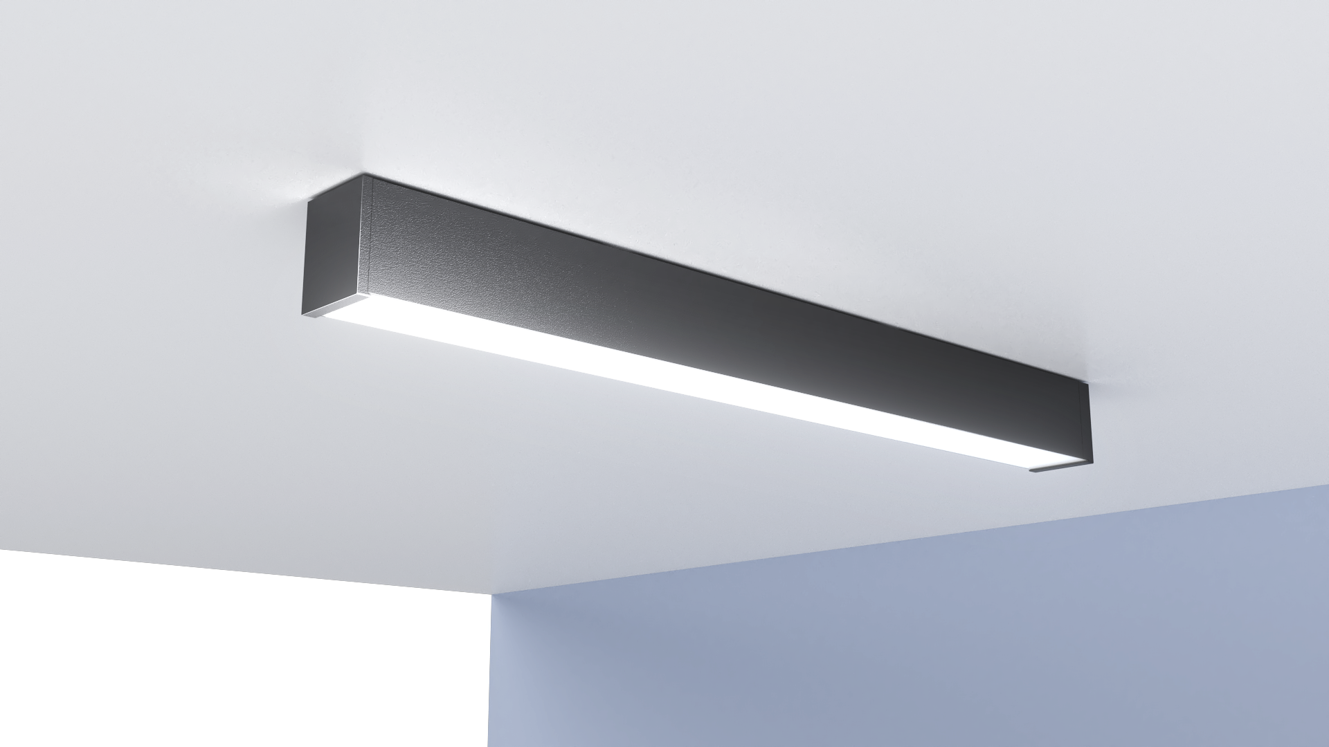 LED Linear Light SR G5 Modern Architectural Aluminum IP20 3-Year Warranty Commercial Office Gym Shopping Mall Lighting System