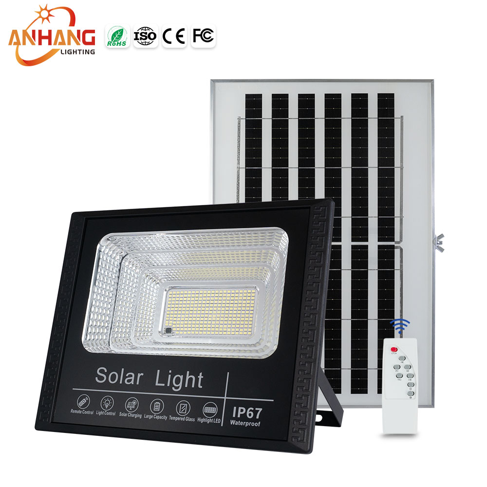 Outdoor Solar Flood Light Ip67 Waterproof Flood Lamp Solar 65W 100W 200W 400W 800W Led Solar Flood Light With Remote Control