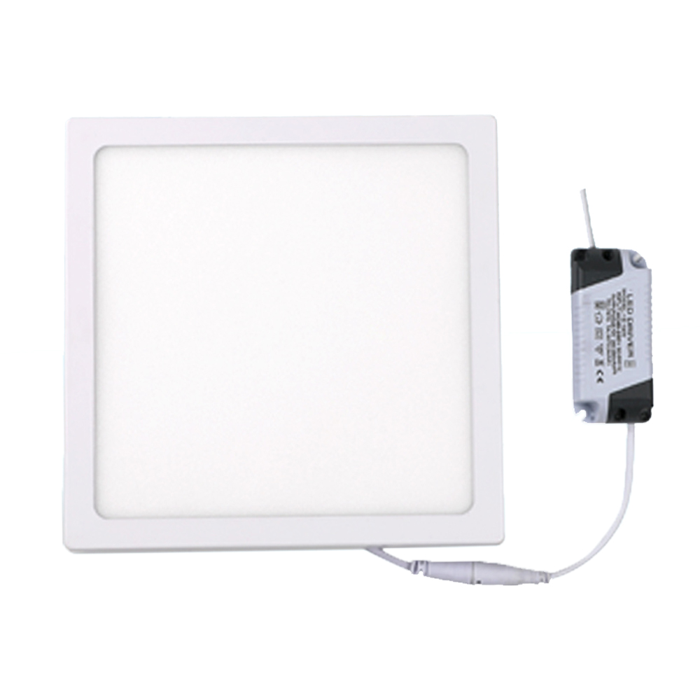Low Price LED Slim Panel Light Plastic Housing Flush Mount LED square Panel Light
