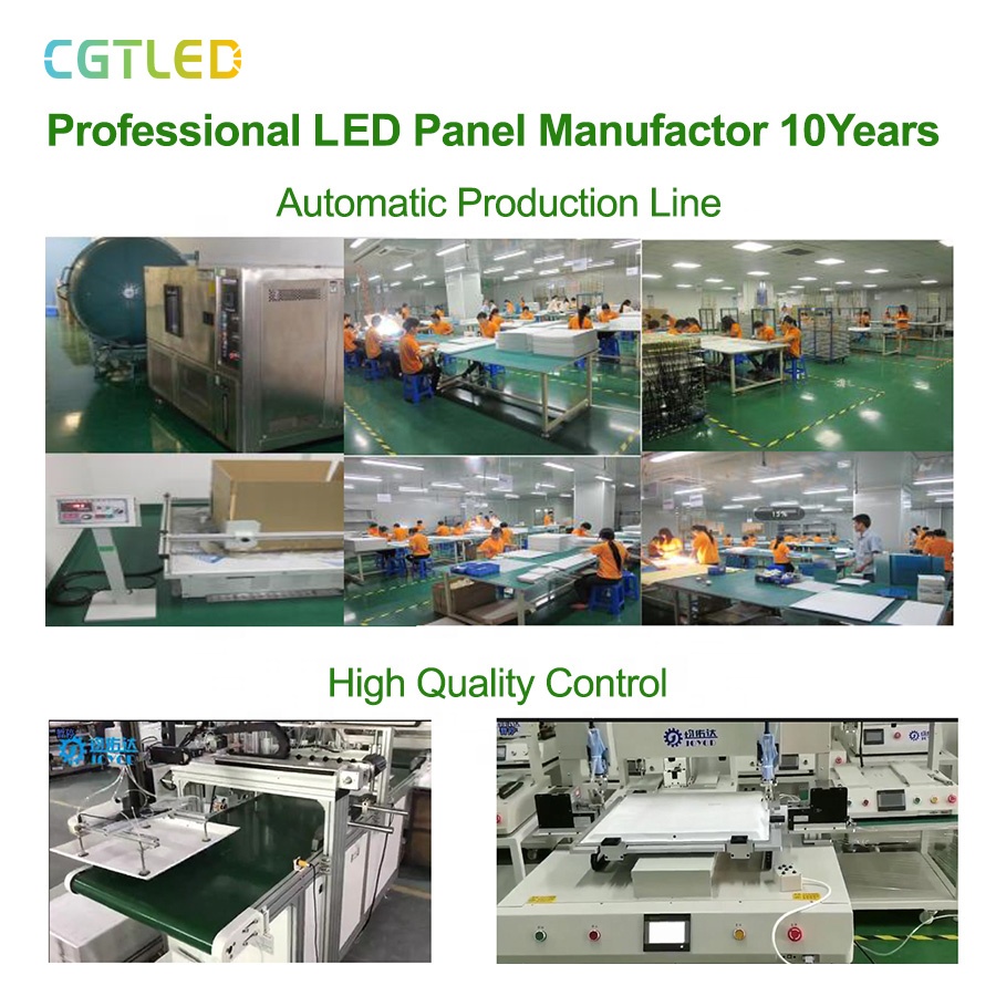 Office Low Energy Consumption 27w 36w 40w Panel Lights 60x60 CCT Selectable Ceiling Recessed Mounted Led Panel Light