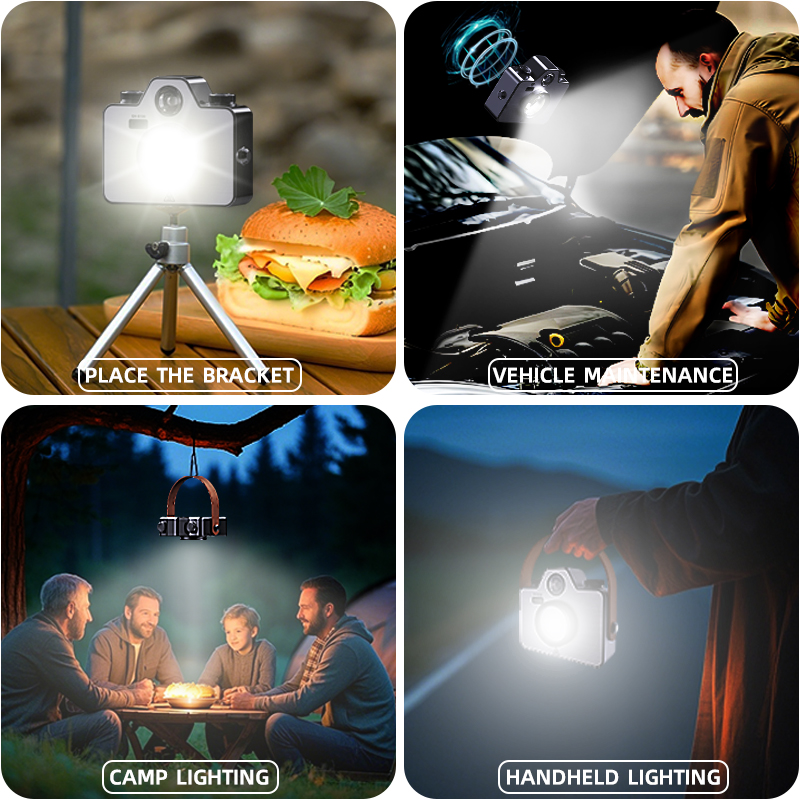 New Product Portable LED Lantern Essential Camping Gear for Outdoor Camping White Emergency Flashlights for Power Outages