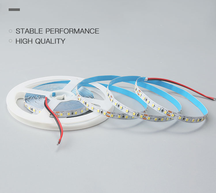 Low Price Good Quality Office Led 2835 Strip 24v 10 Meter IP20 120leds/pcs 6000K Ra80 Led Strip Light