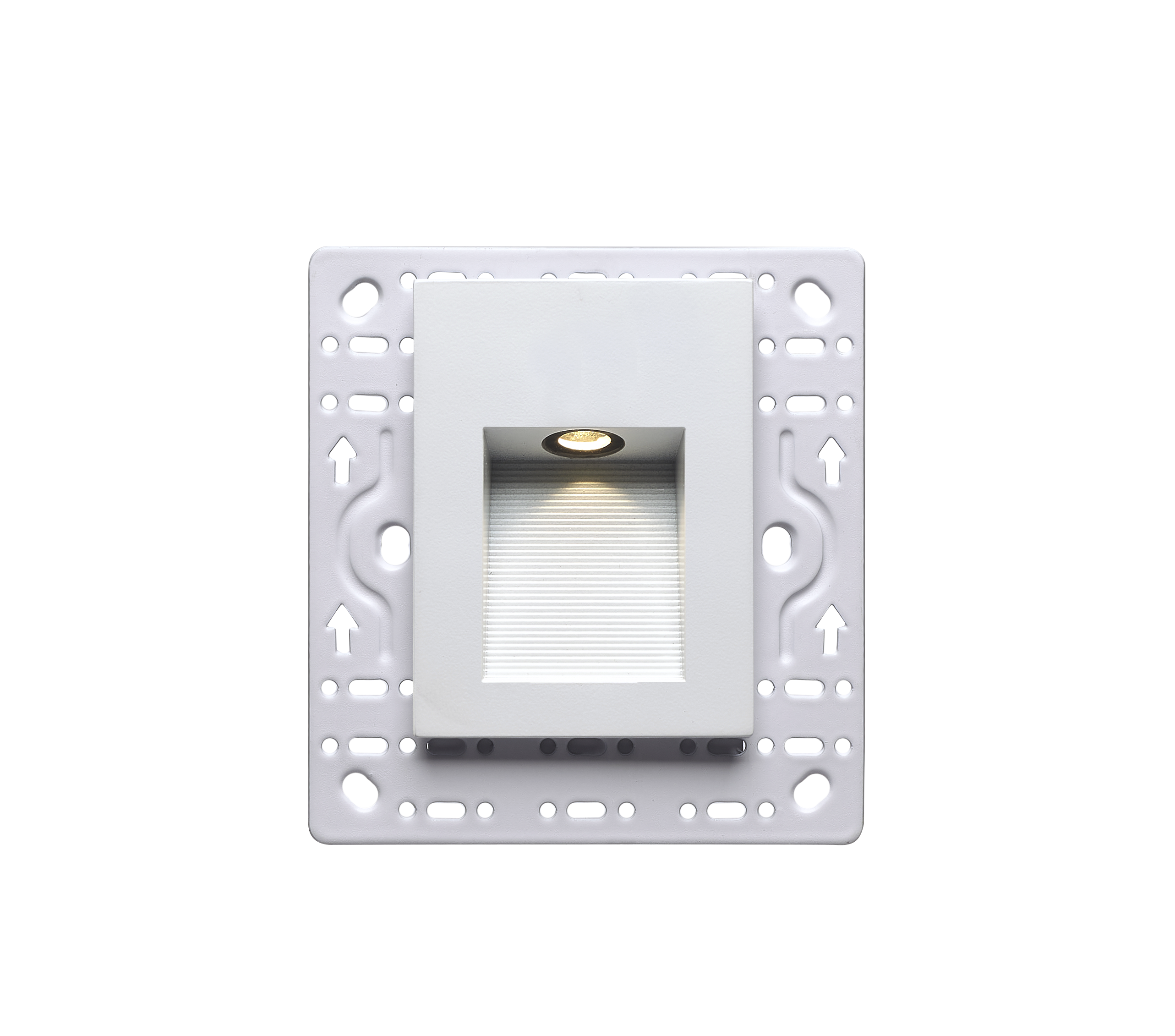 Litecent Step Light Small Size Recessed Outdoor Stair Lights, 3W LED Step Lighting with IP65 Rating