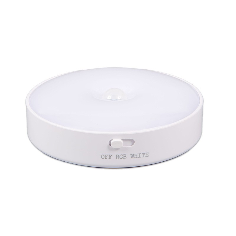 Hot Sale Indoor RGB Bedroom Rechargeable Lighting Wall Stair Infrared Cabinet Led Night Motion Sensor Wireless Step Closet Light