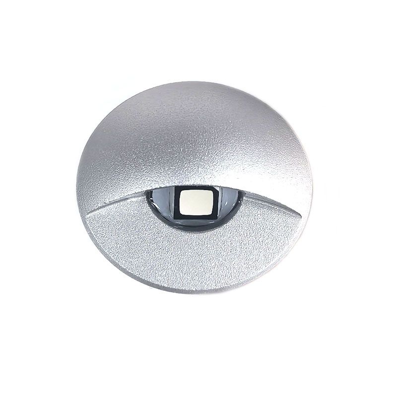 Modern Mini LED Underground Lights 12V Stainless Steel Aluminum Eyelid IP67 Landscape Garden Step Stair Deck Floor Lighting