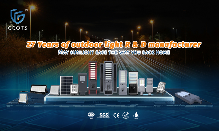 Outdoor solar lighting showcase 1