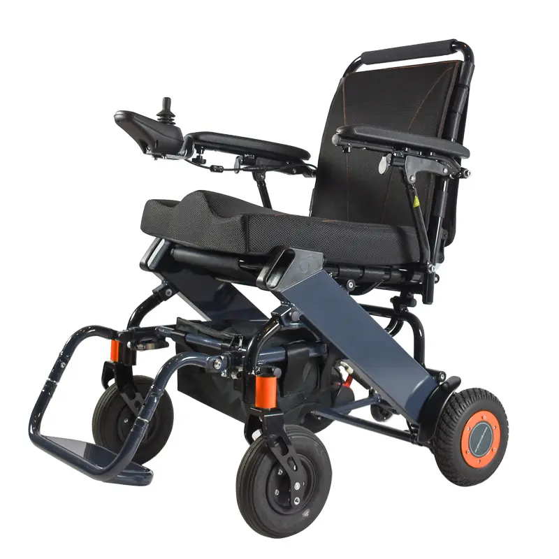 OEM Portable Brushless Motor Power Wheelchair with Smart Folding & Magnetic Braking Manufacturer, Manufacturers