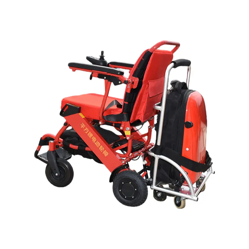 OEM Go-Anywhere Folding Power Chair Includes Cargo Trailer and Caregiver Assist Manufacturer, Suppliers