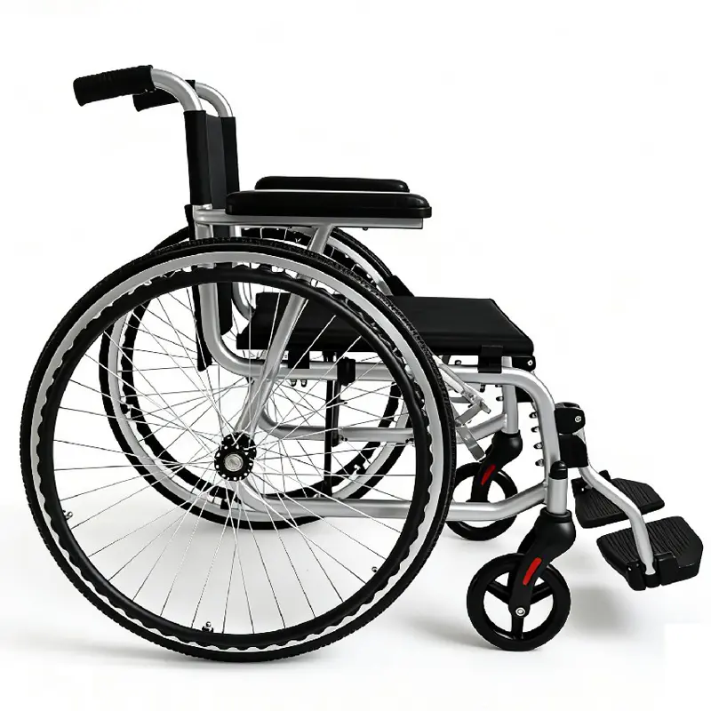 CE Certification Economical Aluminum Folding Manual Wheelchair Factories, Companies
