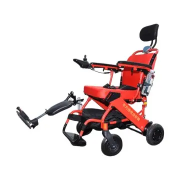 Go-Anywhere Folding Power Chair with Caregiver Control by Pingfang