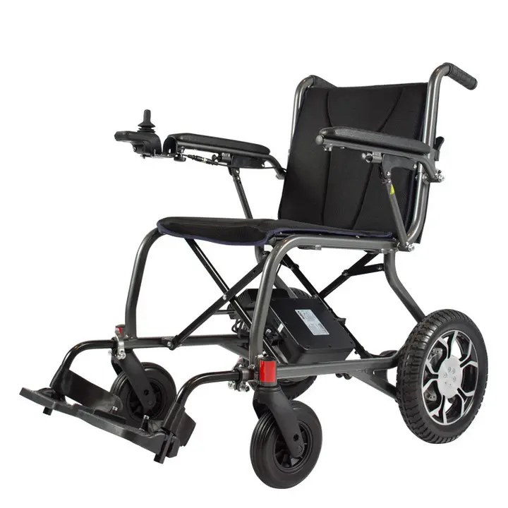 China Slope-Safe X-Frame Electric Wheelchair - 19kg Lithium Power Zero Rollback Guarantee Supplier, Factory