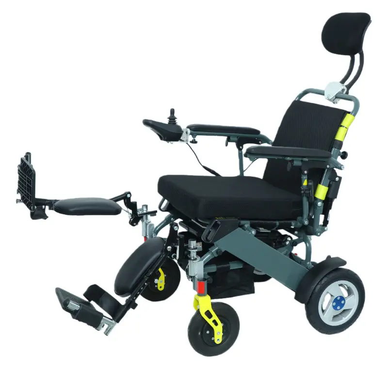 ODM Foldable Electric Recliner Wheelchair with Lift Up Leg Rests Company, Companies