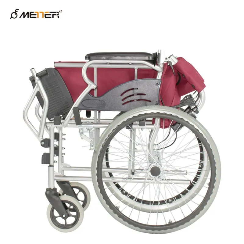 Wholesale Premium Aluminum Folding Manual Wheelchair – Lightweight, Portable & User-Friendly Supplier, Factories