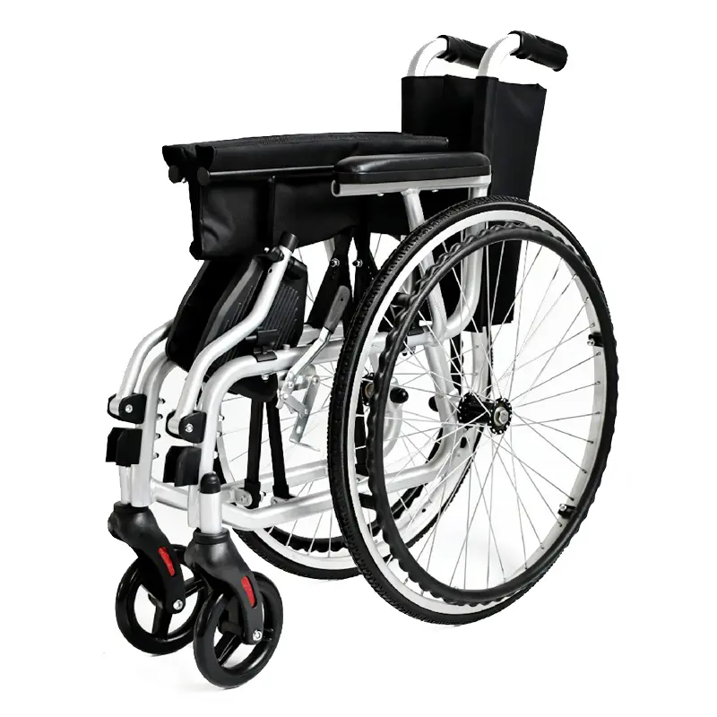 CE Certification Economical Aluminum Folding Manual Wheelchair Factories, Companies