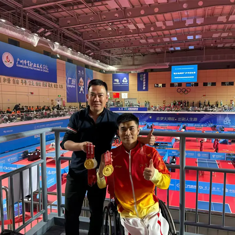 Pingfang Athlete Cao Ningning Wins Double Gold at National Games